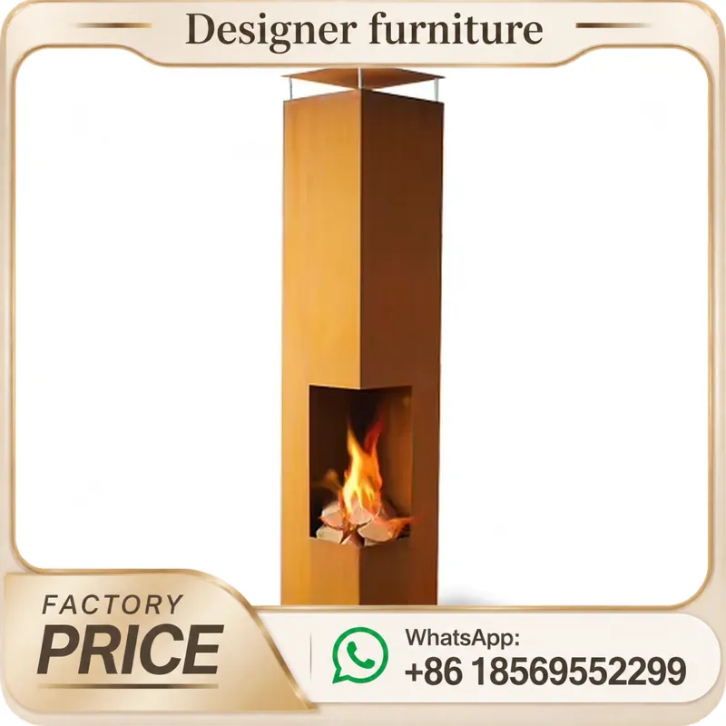 Baca Çıkışlı Taşınabilir Odun  - Outdoor Furniture Metal incelemesi ve fiyatı