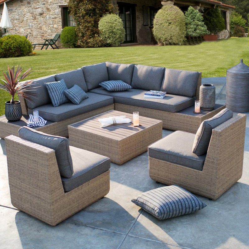 Dış Mekan Kanepe Avlu Rattan B - Outdoor Furniture Metal Chairs incelemesi ve fiyatı